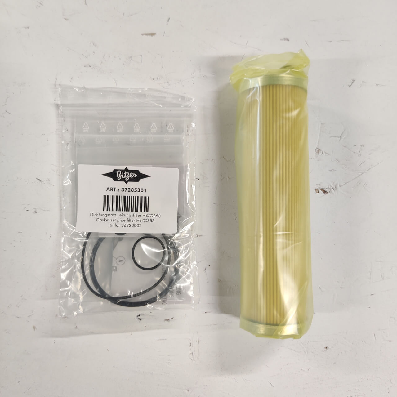 Bitzer HSOS.53 Filter Cartridge Kit 36220409 GERECO